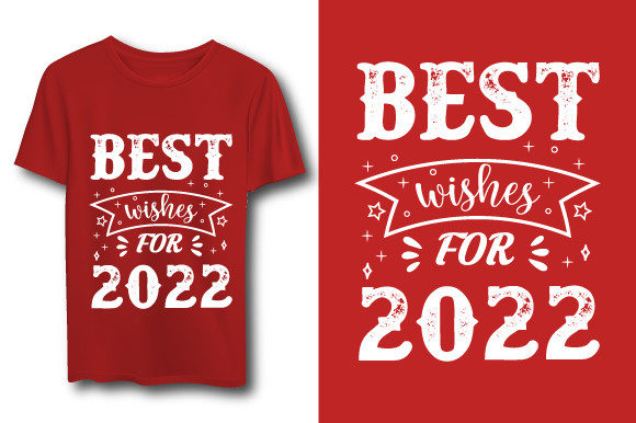 4 New Year Quotes Typography T-shirt Graphics for Print Templates