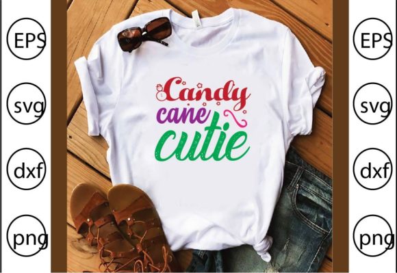 h1Candy Cane Cutie Graphics for T-Shirt Designs & Digital Products/h1