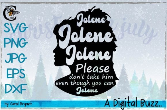 Jolene Jolene JOLENE Graphic for T-Shirt Designs